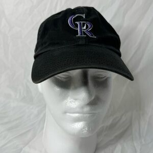 Colorado Rockies Dad Hat MLB Baseball Cap Fitted Size Medium by Twins Enterprise
